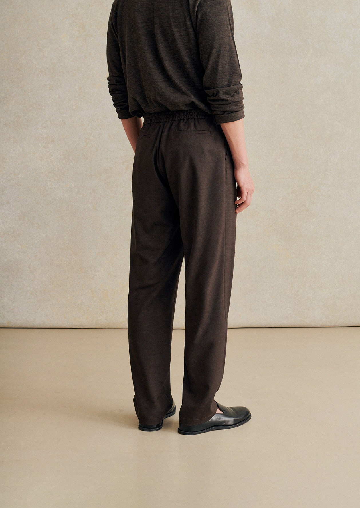 Easy One Pleat Trousers