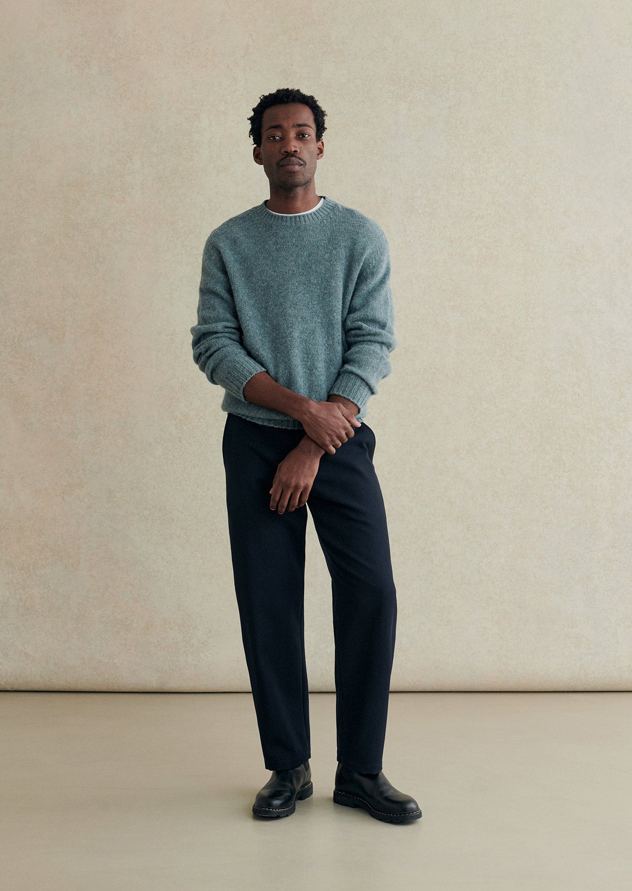 Shaggy sheep jumper
