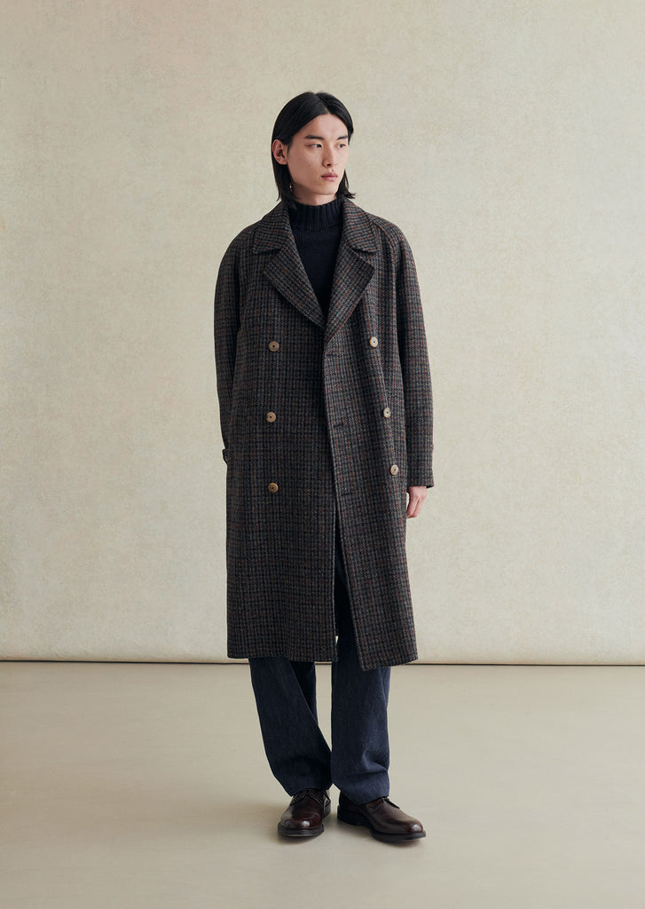 最終割引価格　Hella tweed long coat tweed long coat - Hella (ヘラ）公式通販サイト