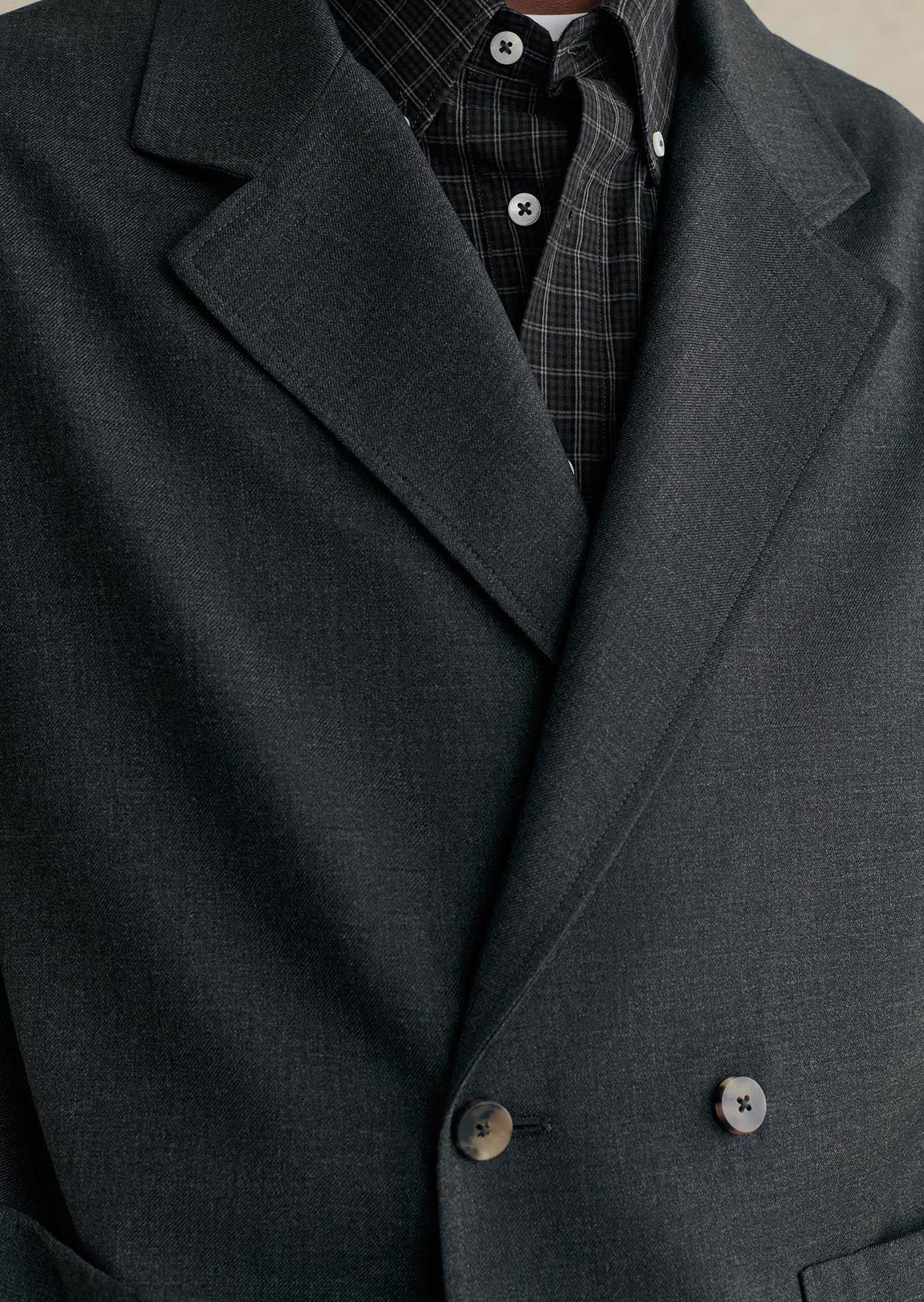 Double-breasted jacket