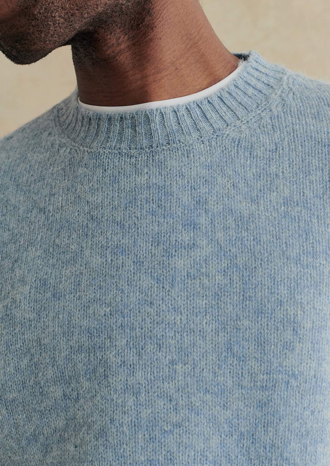 Shaggy sheep jumper