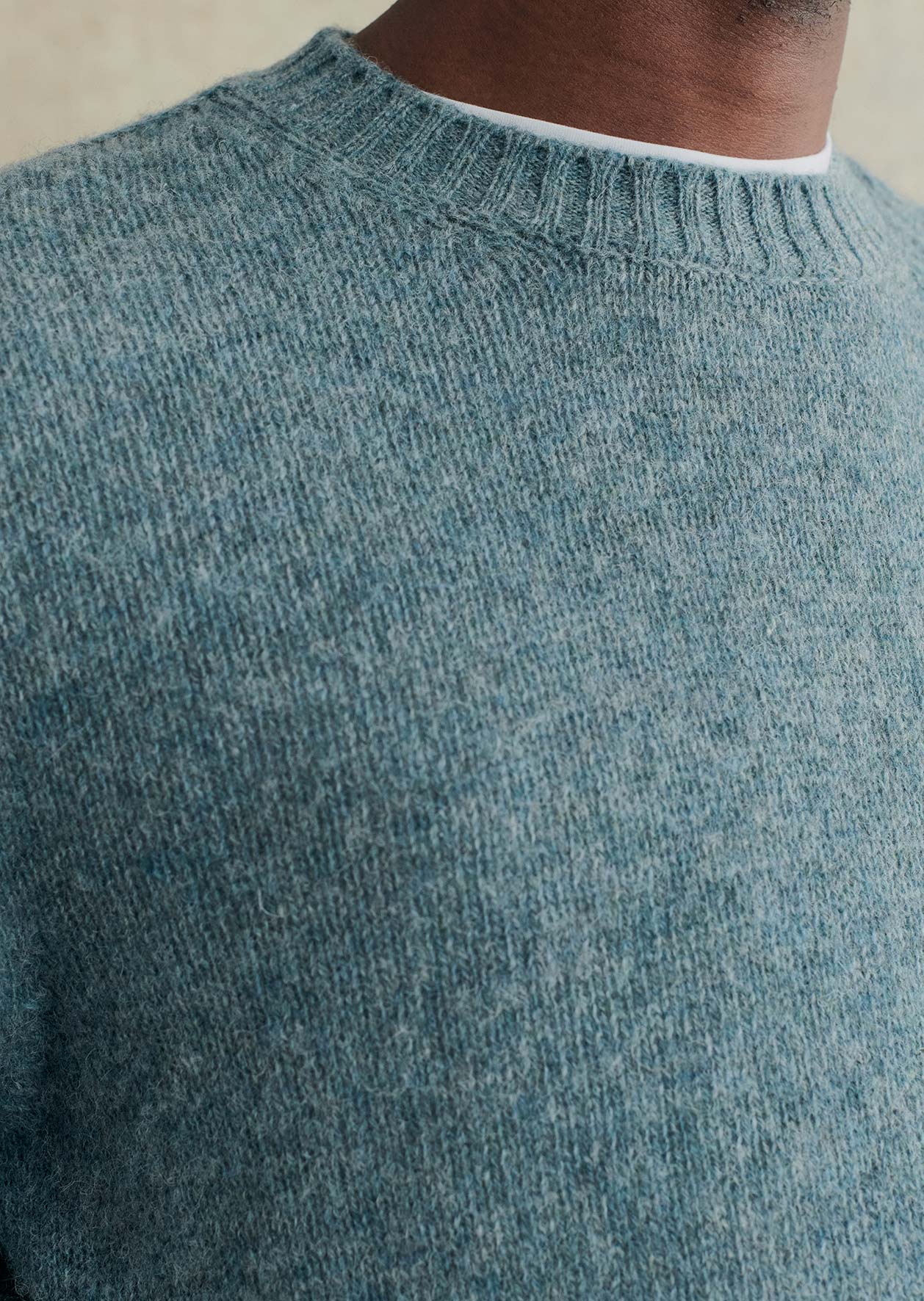 Shaggy sheep jumper