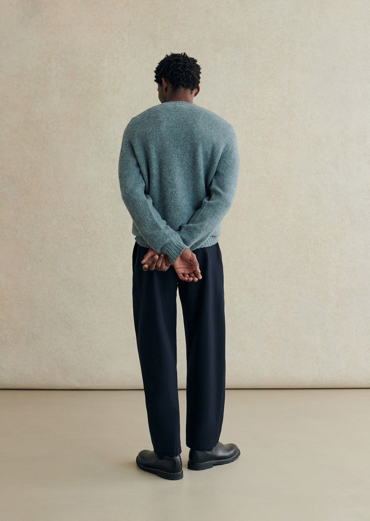 Shaggy sheep jumper