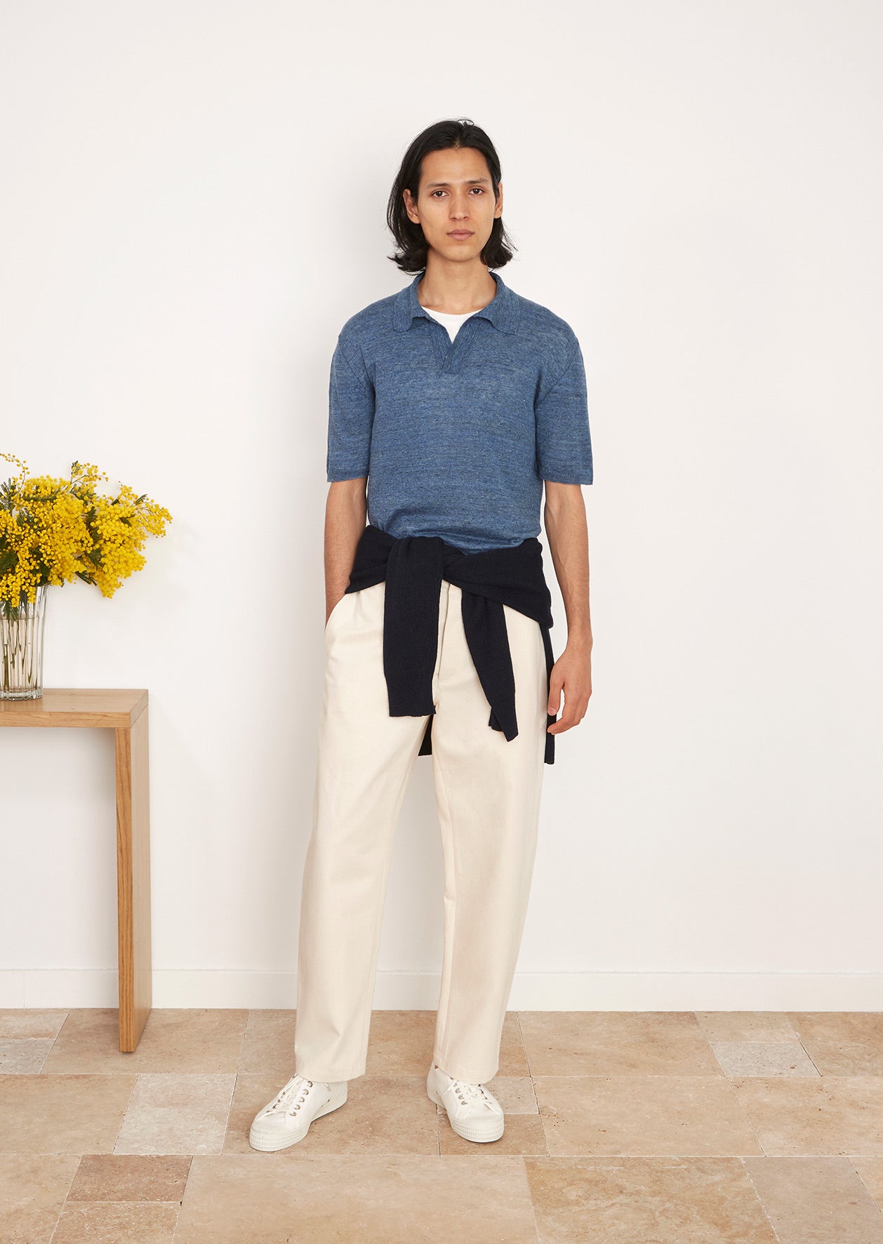 Knitted Polo Shirt