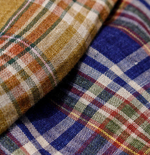 Washed Linen Madras