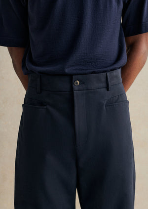 Wide Leg Work Pants