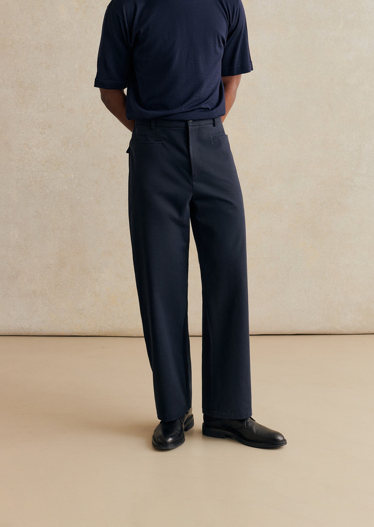 Wide Leg Work Pants