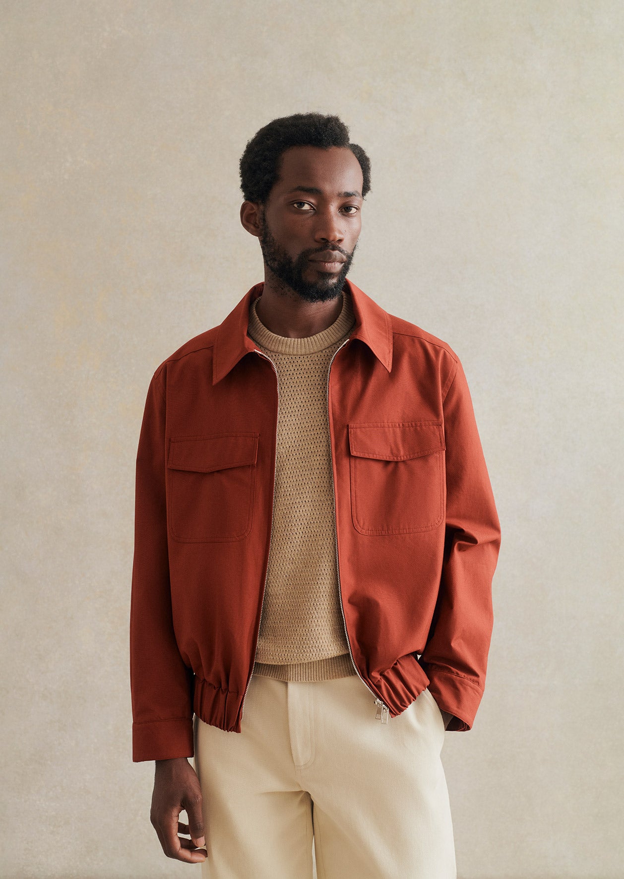 de bonne facture Veste D'Étudiant Toile De Coton Déperlante