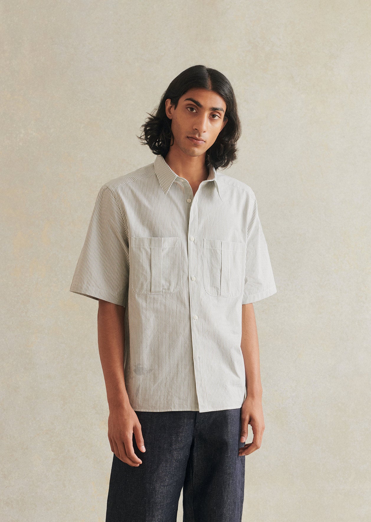 Short Sleeve Painter's Shirt