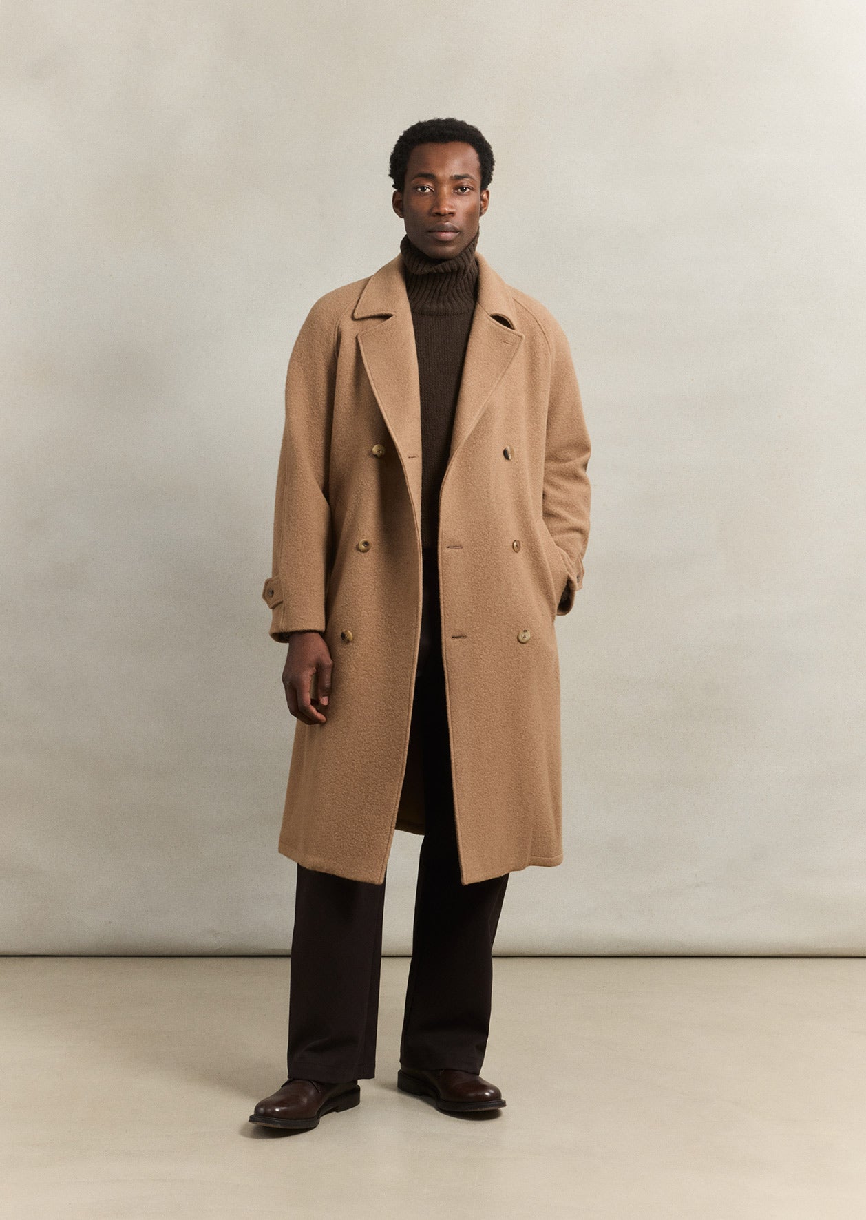 Manteau croisé