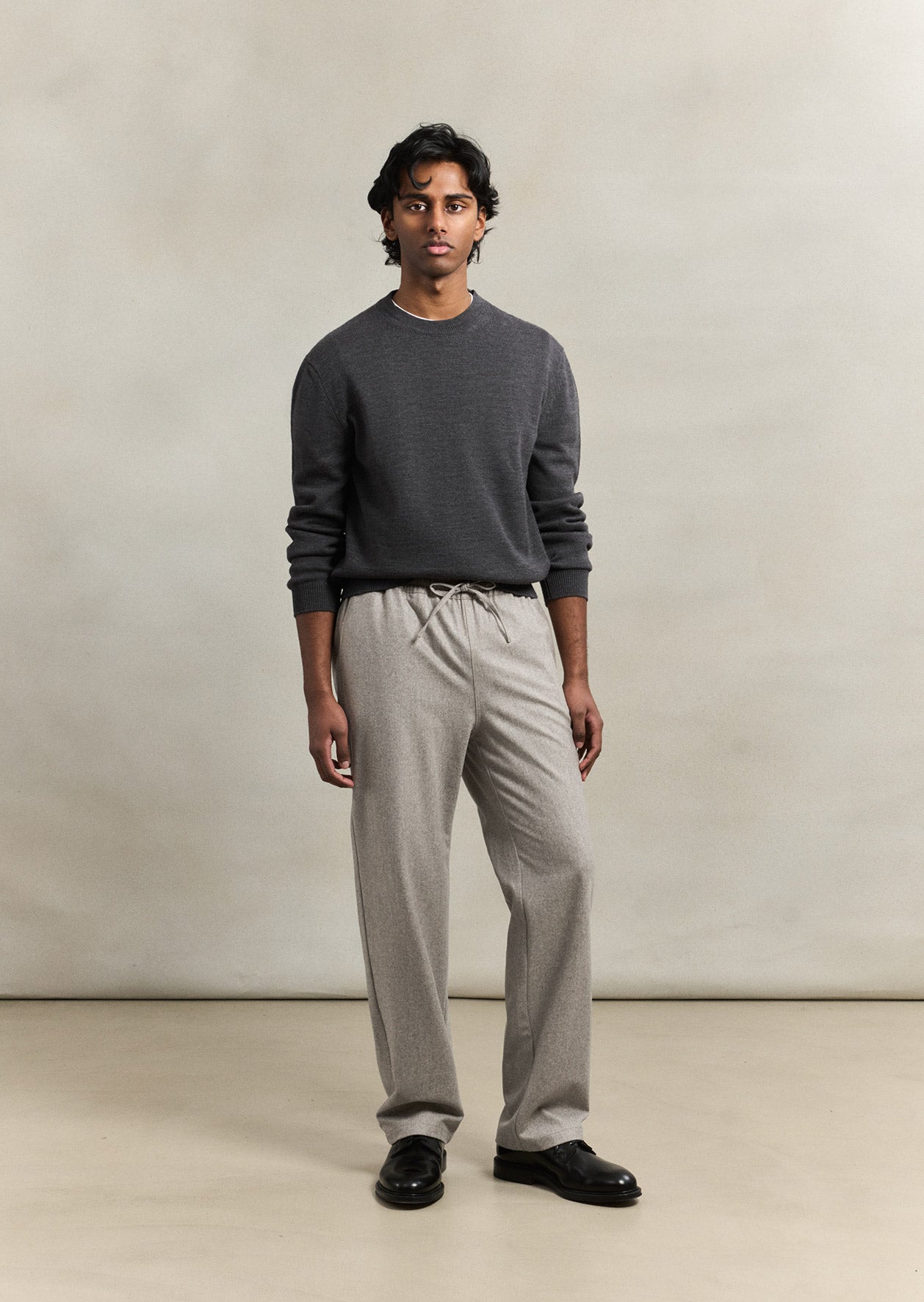 Pantalon à taille élastiquée