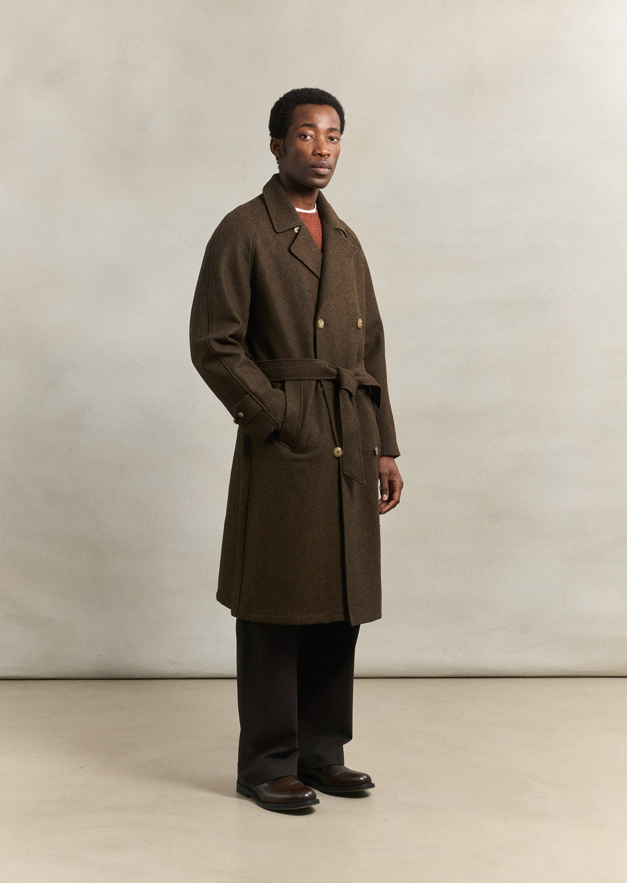 Manteau croisé