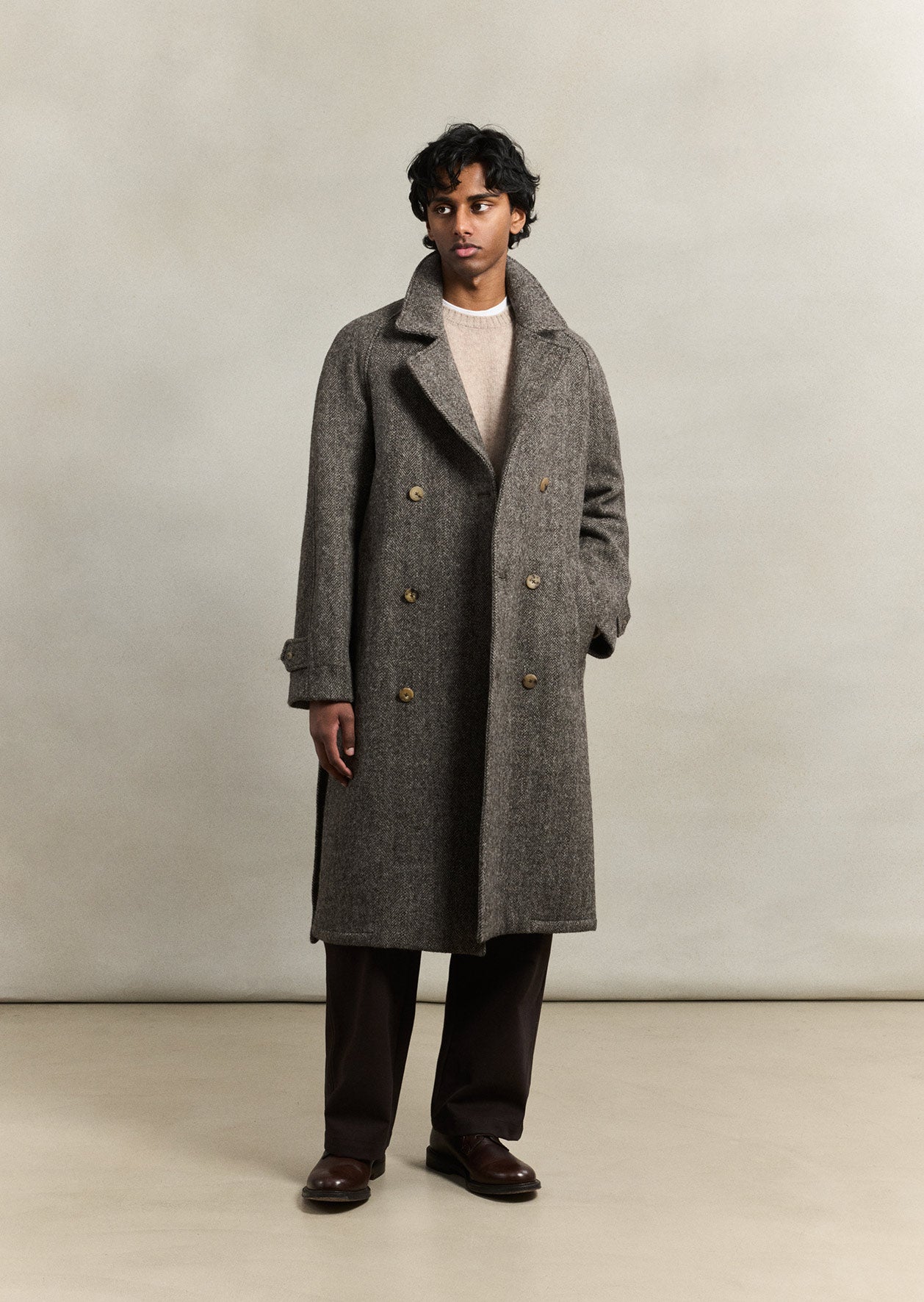 Manteau croisé