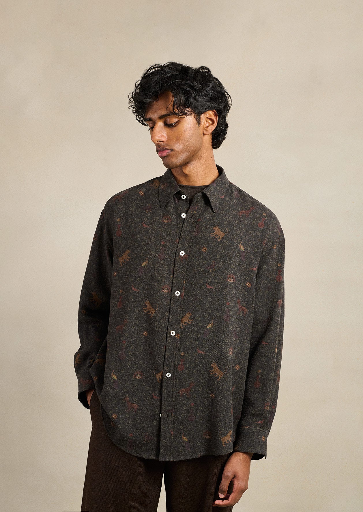 Chemise imprimée