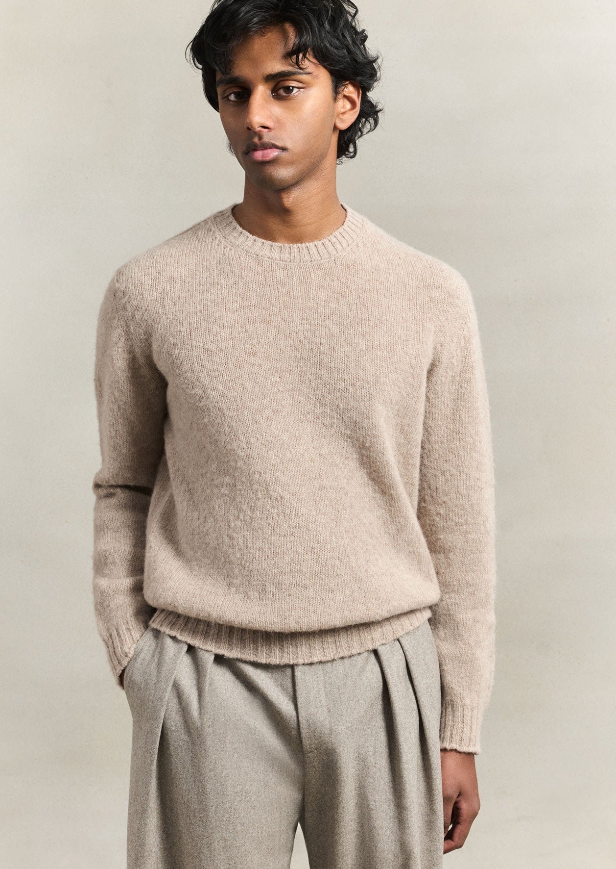 Pullover "shaggy sheep"