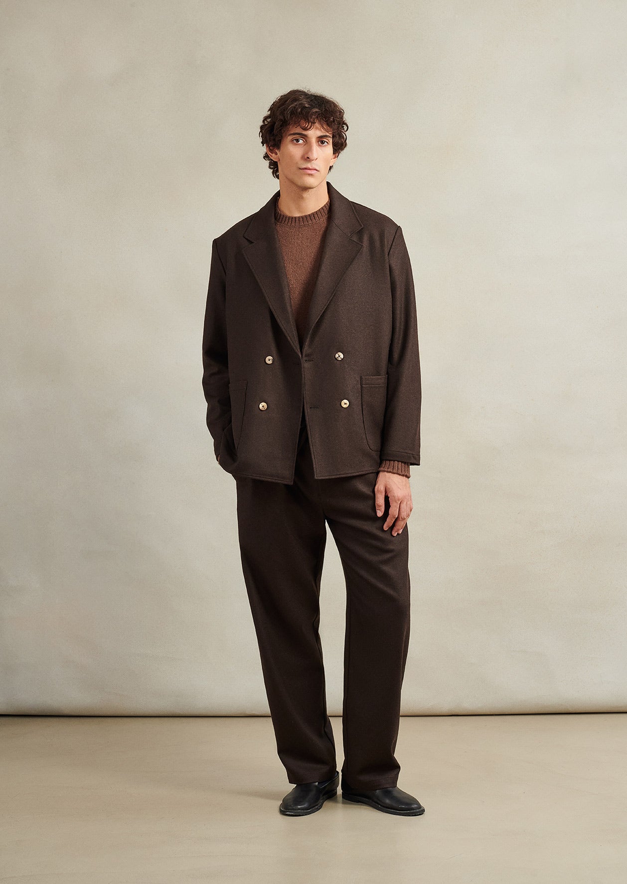 Veste croisée