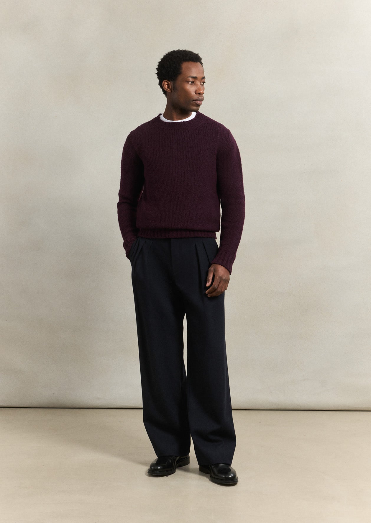 Crew neck jumper