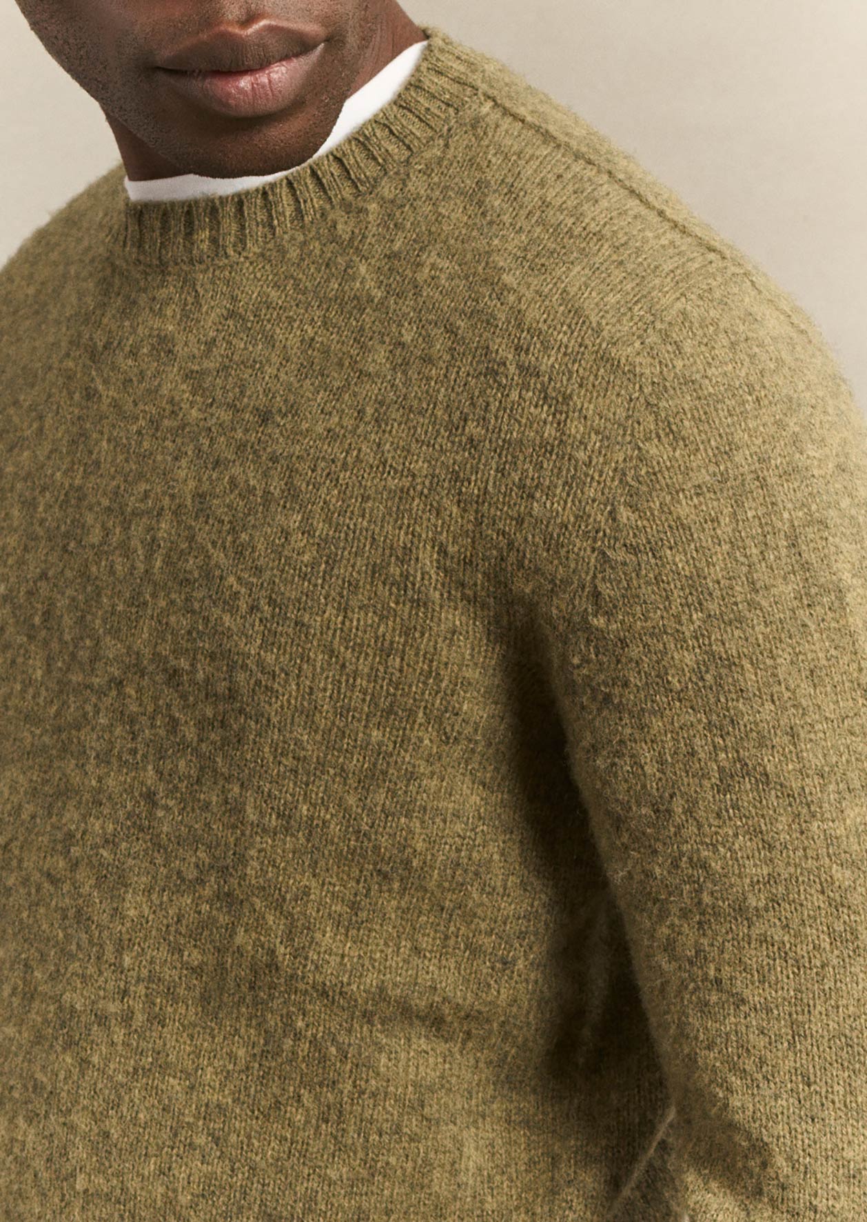 Shaggy sheep jumper