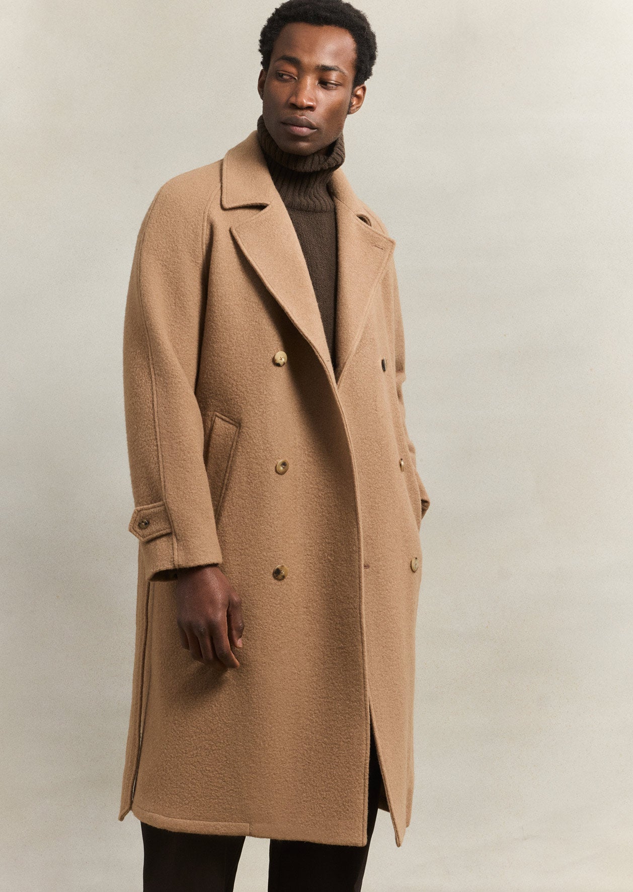 Manteau croisé