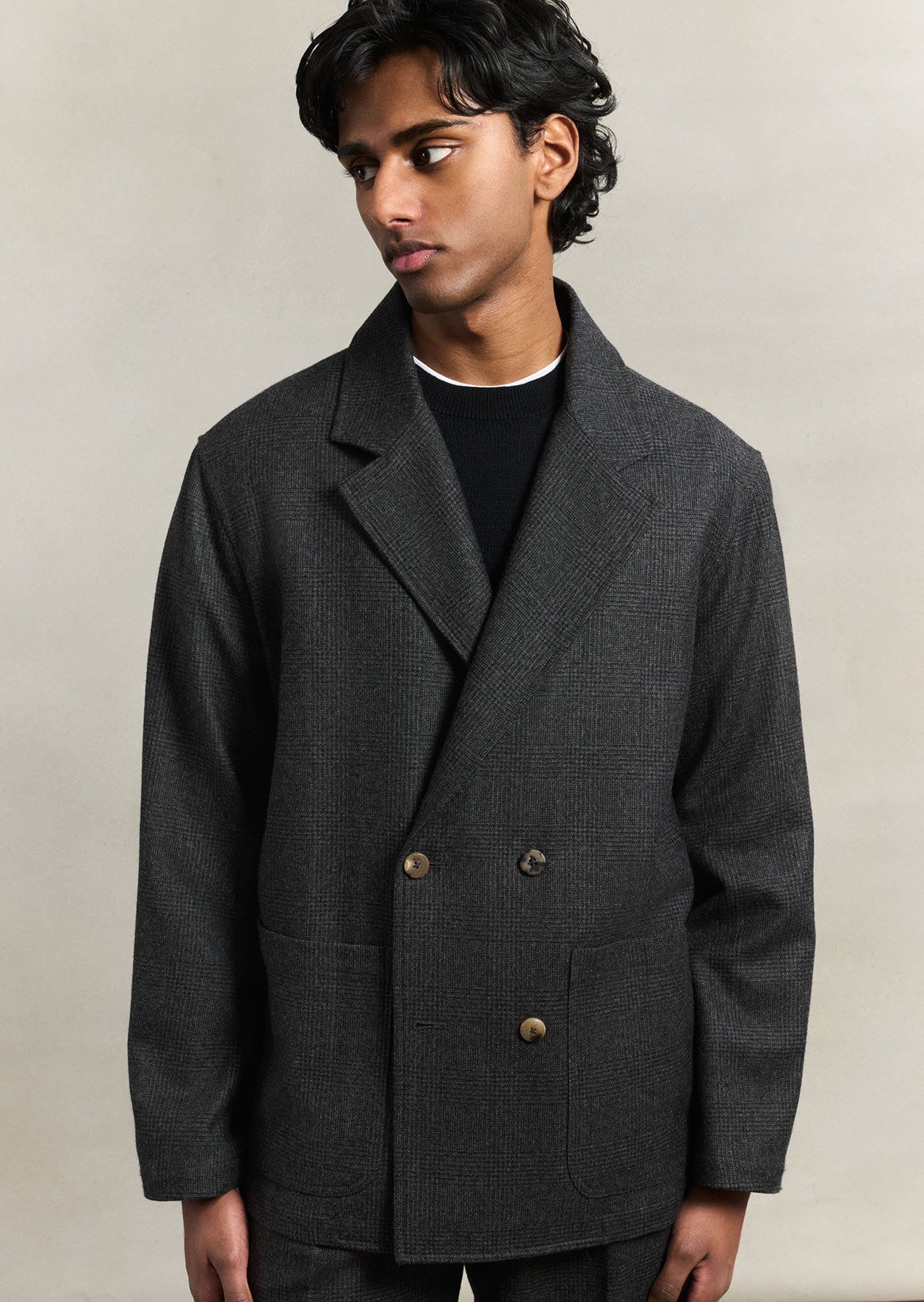Veste croisée