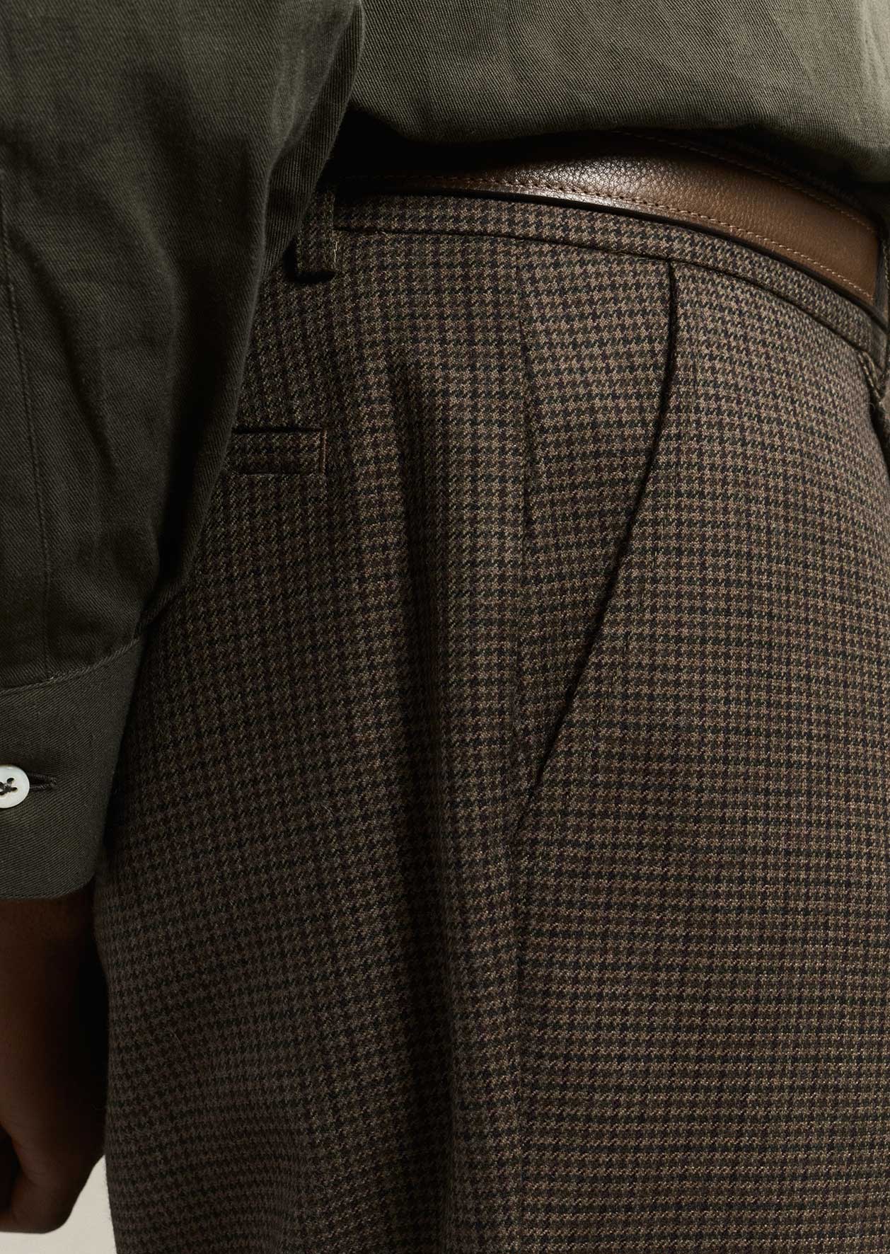 Pantalon à pince