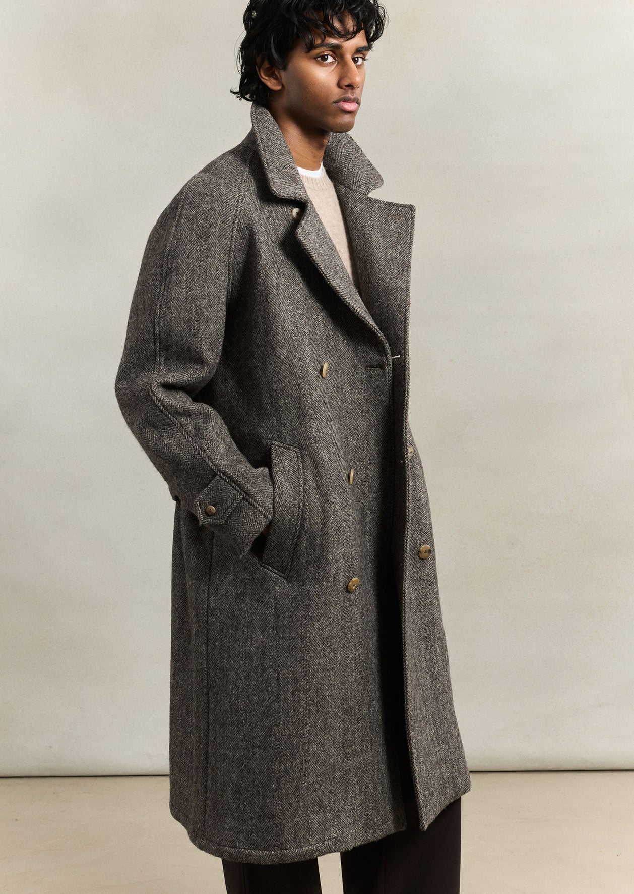 Manteau croisé