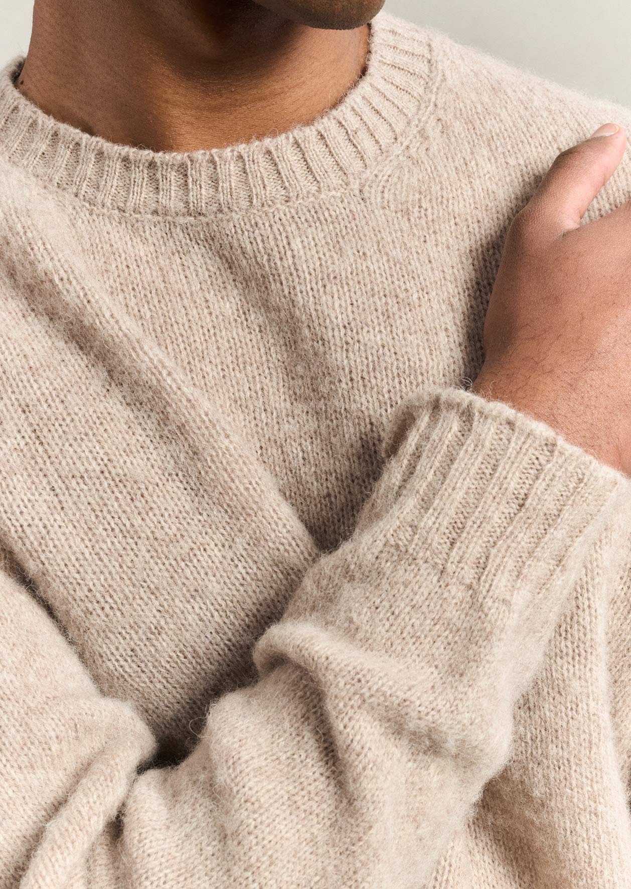 Pullover "shaggy sheep"