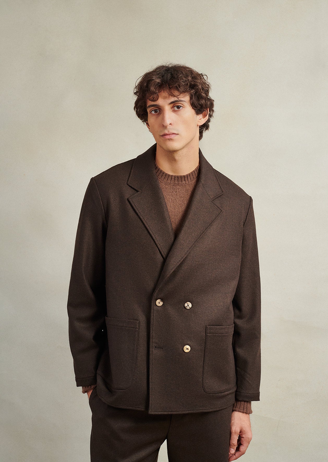 Veste croisée
