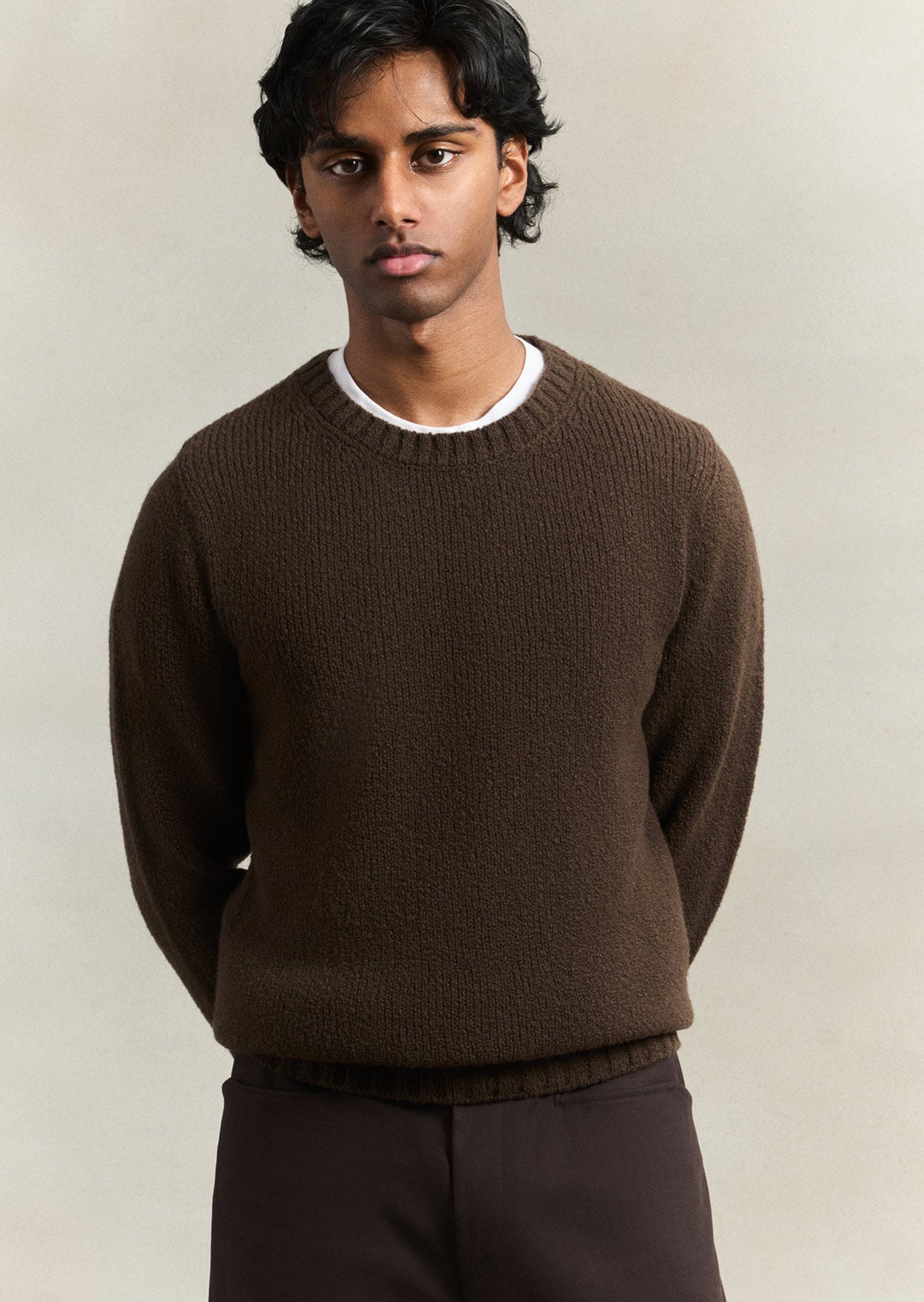 Crew neck jumper