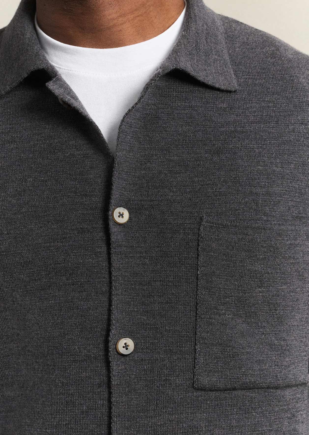 Knitted overshirt