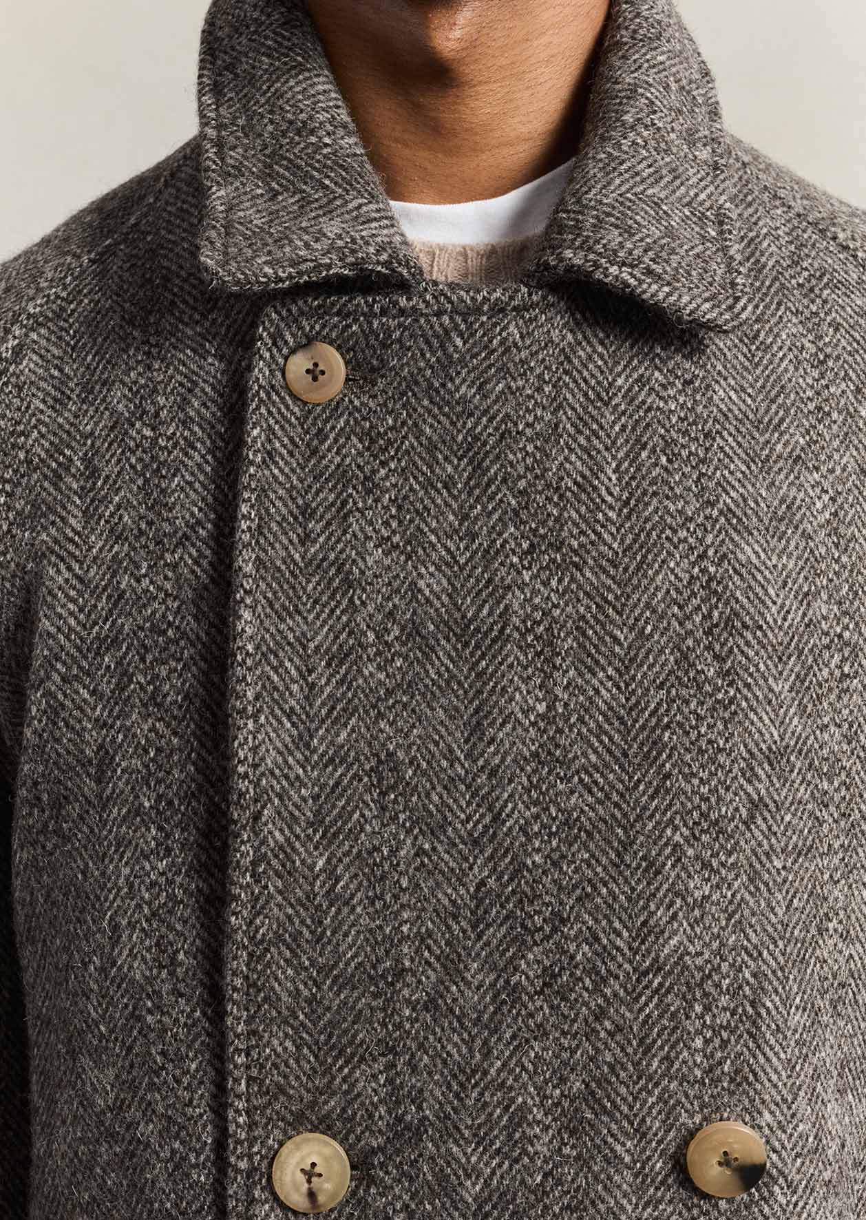 Manteau croisé