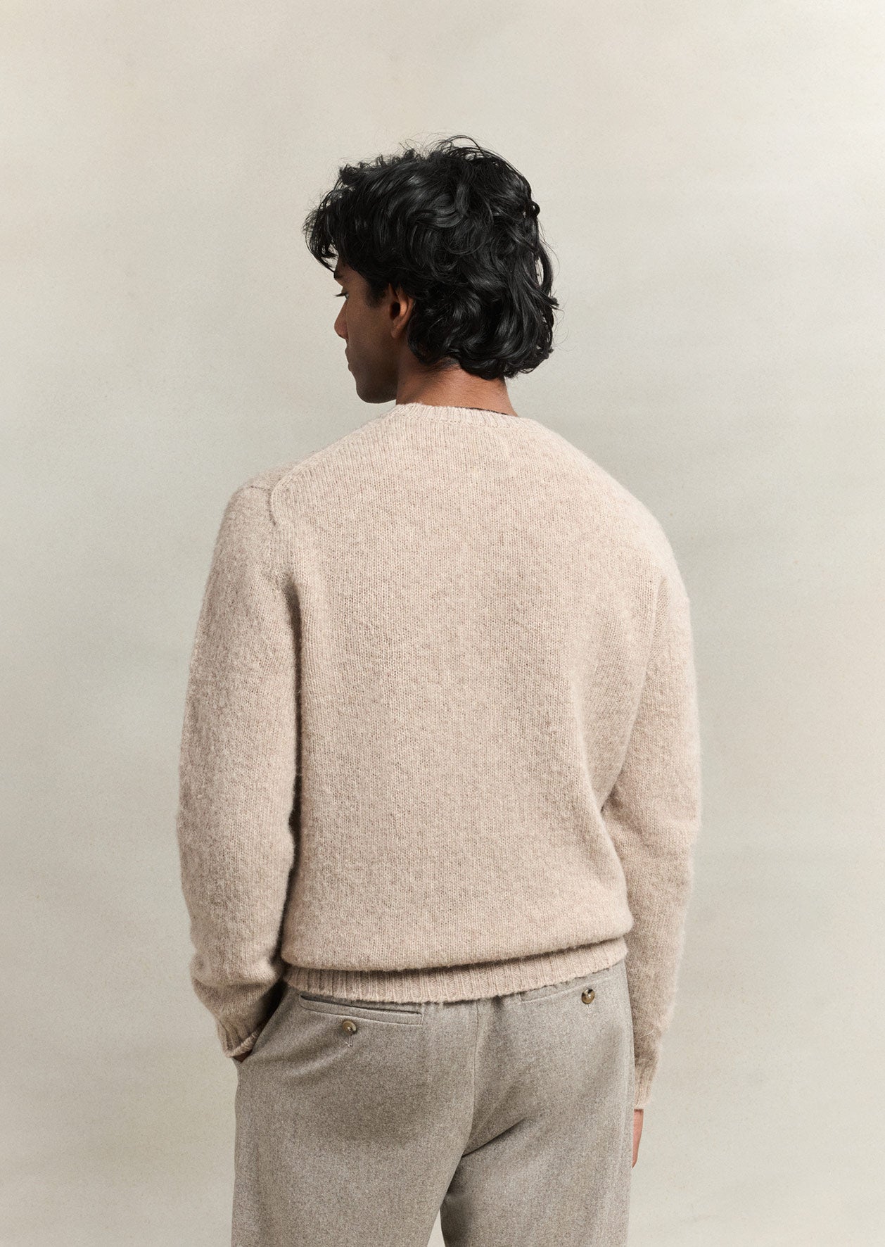 Pullover "shaggy sheep"