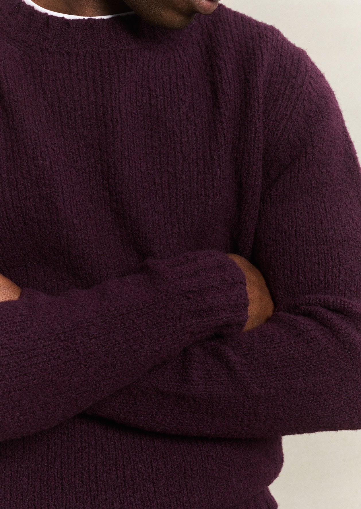 Crew neck jumper