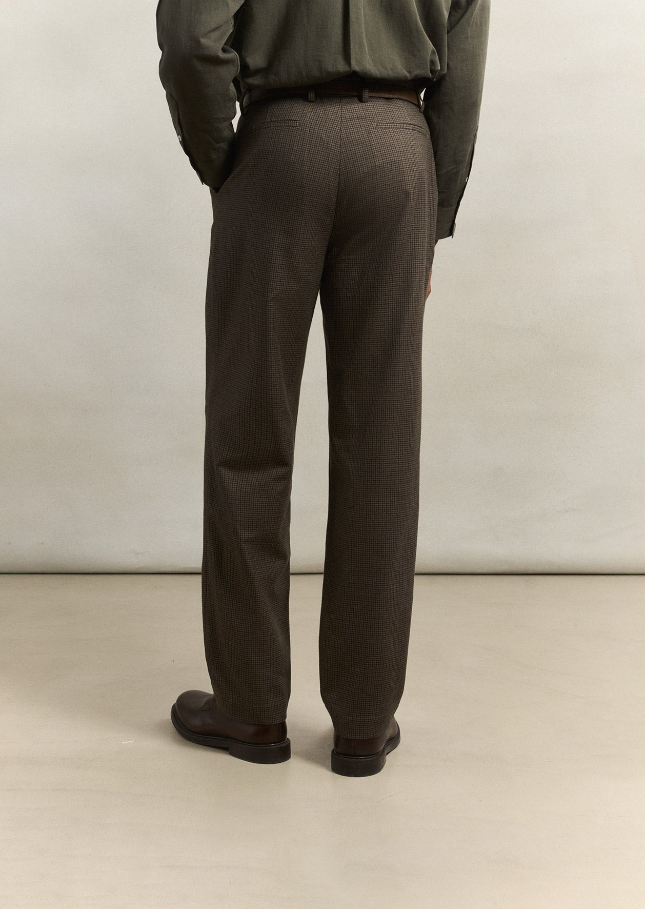Pantalon à pince