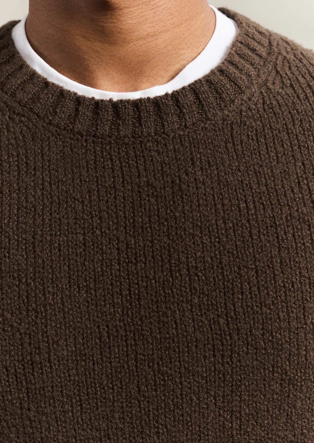 Crew neck jumper