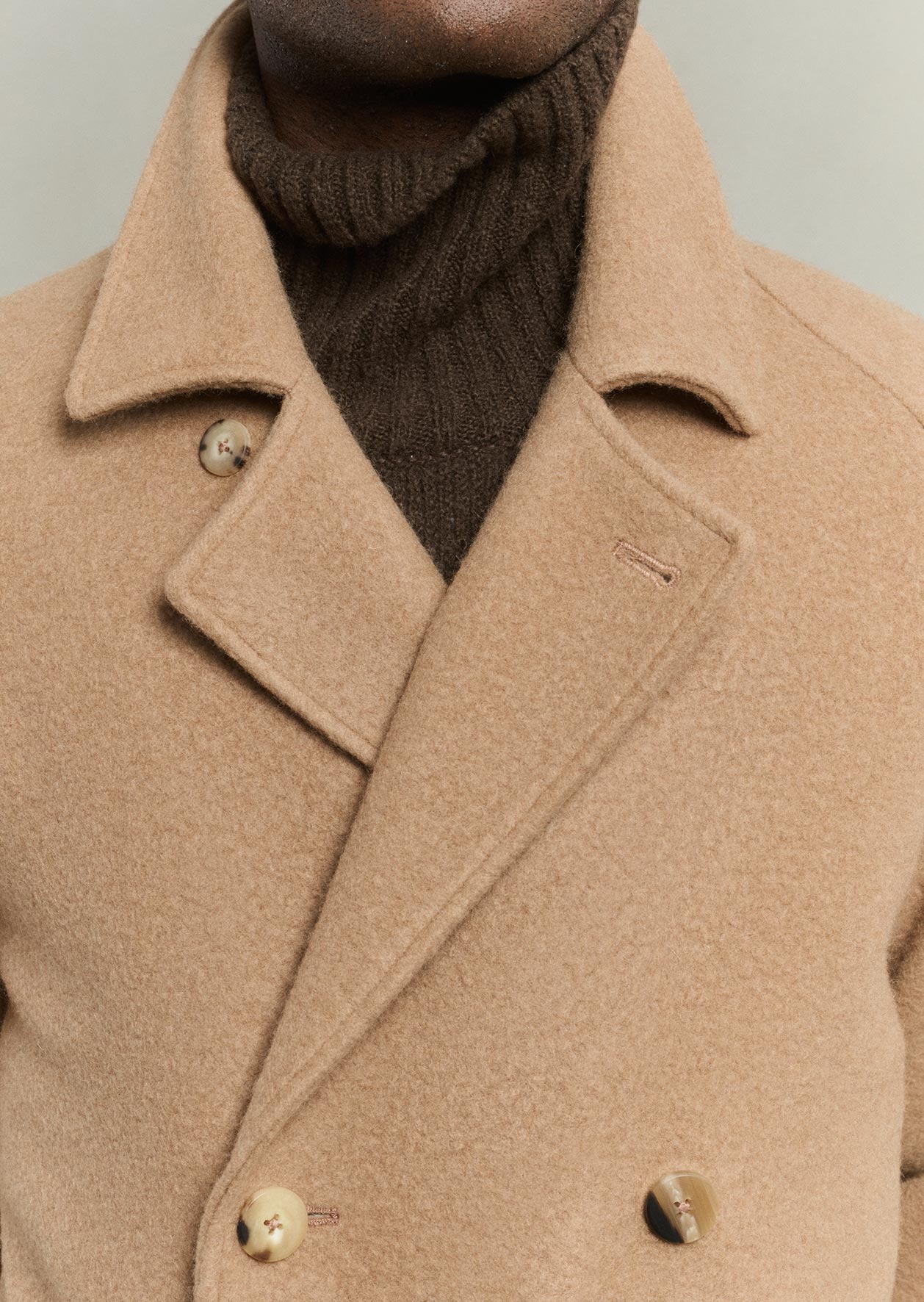 Manteau croisé