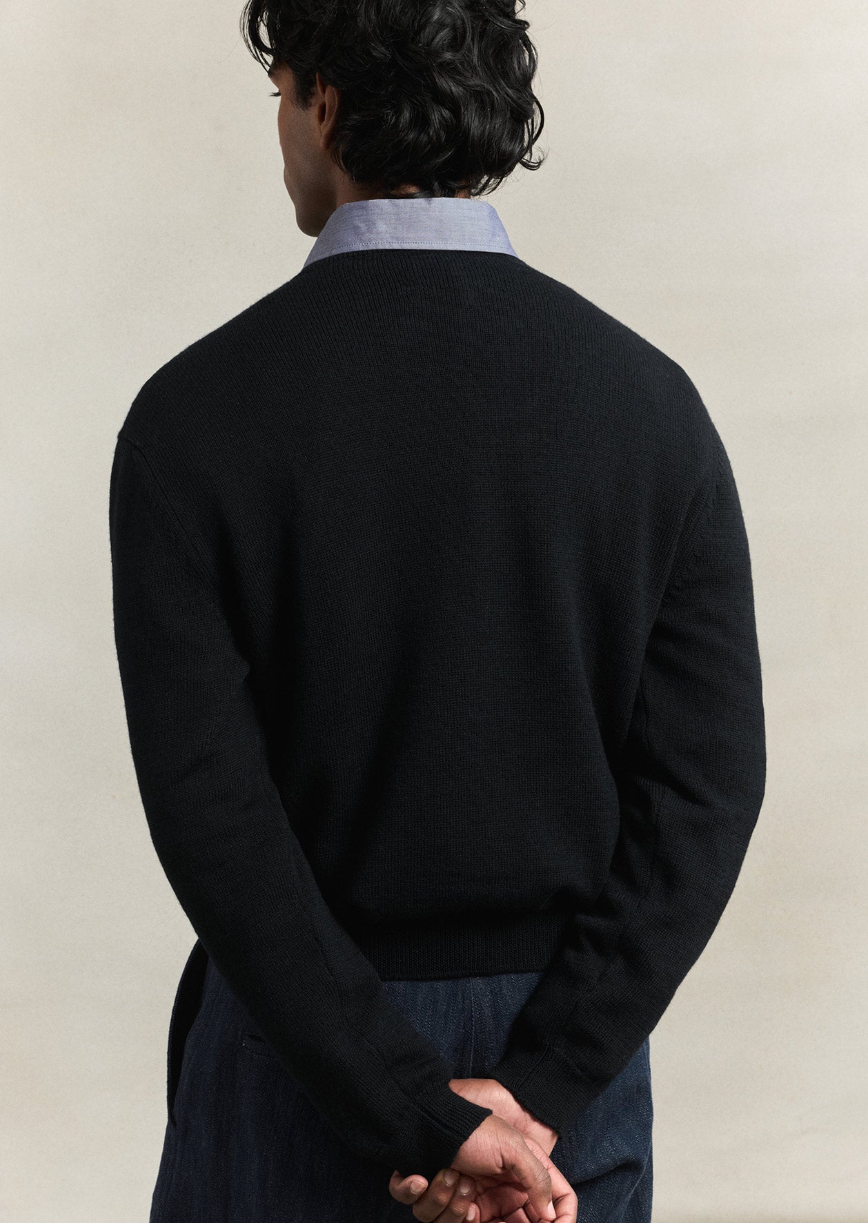 Pull tricoté manches longues