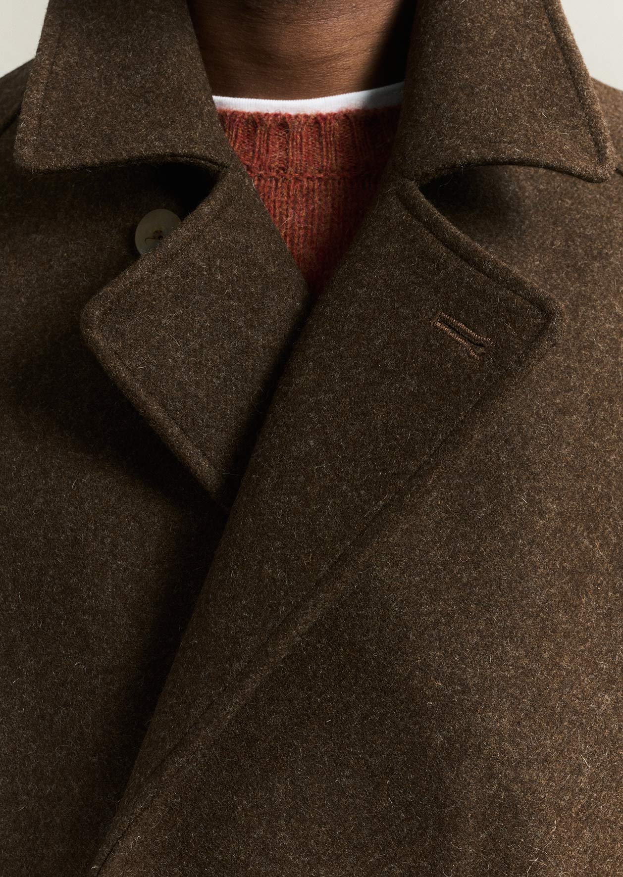 Manteau croisé