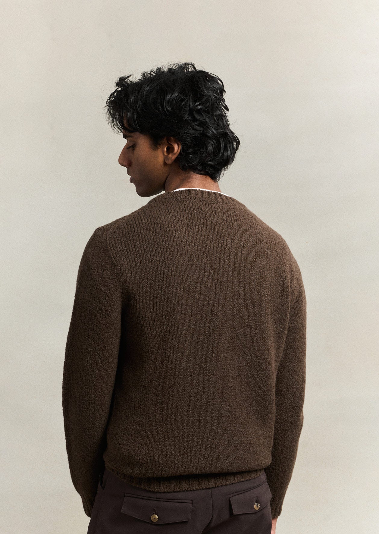 Crew neck jumper