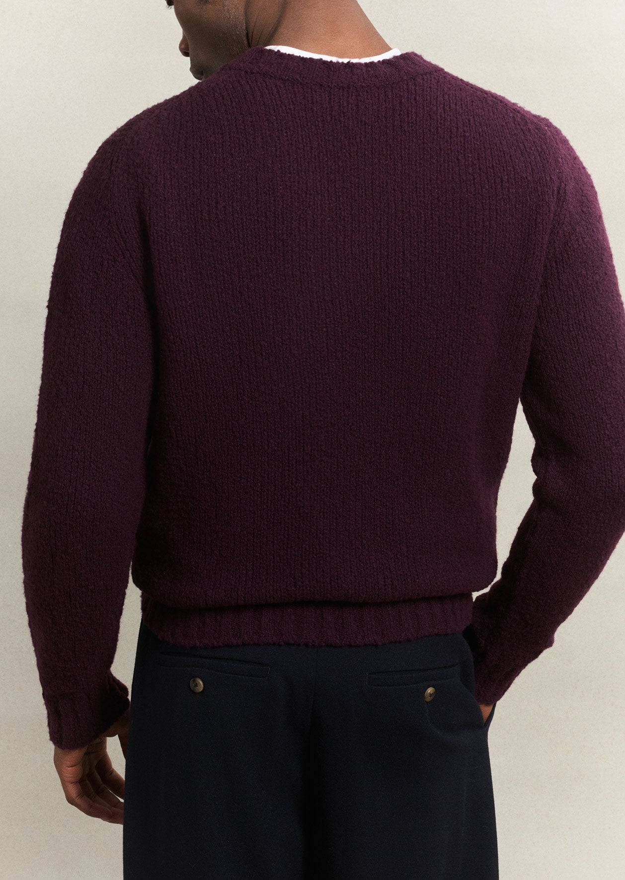 Crew neck jumper