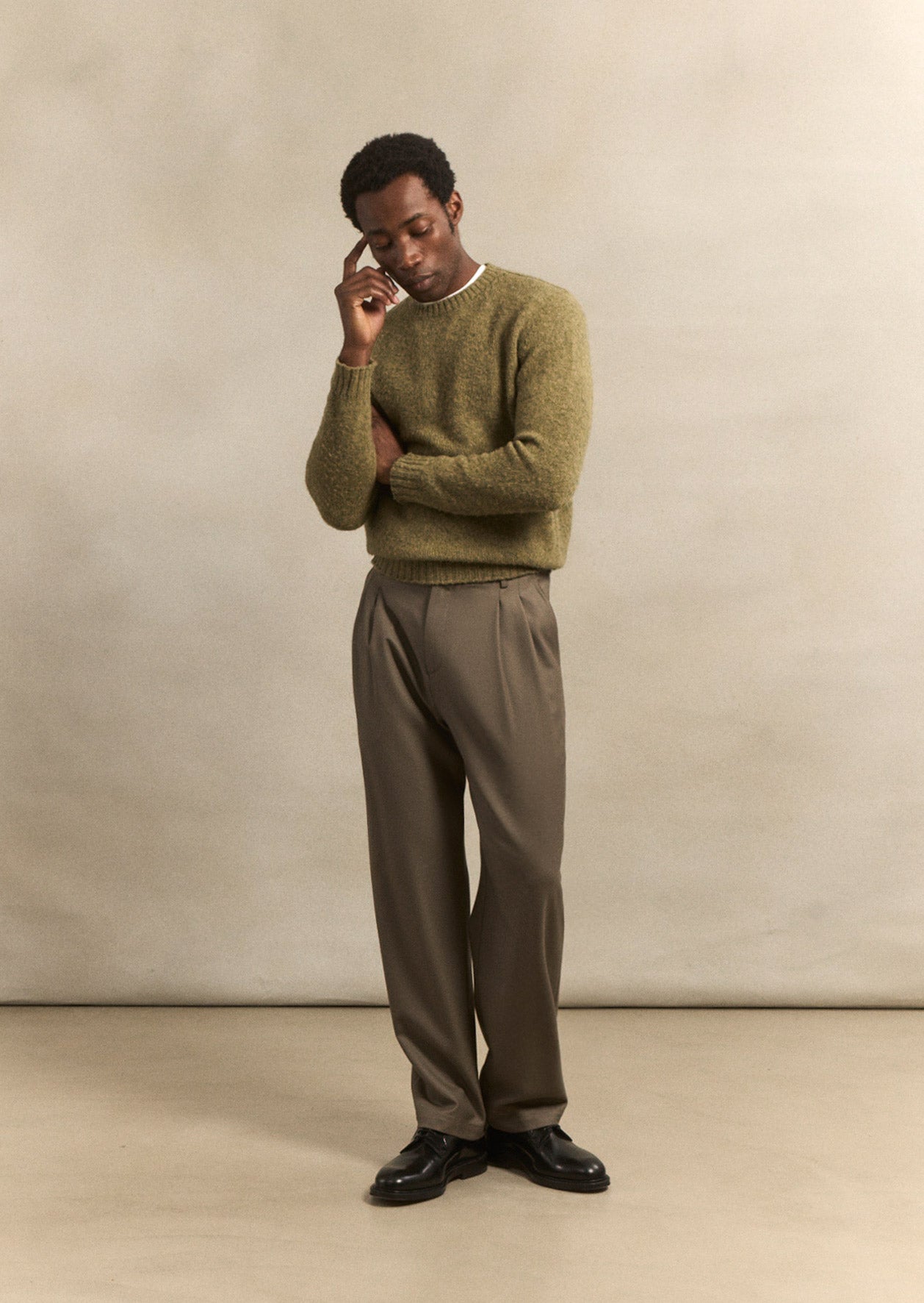 Shaggy sheep jumper