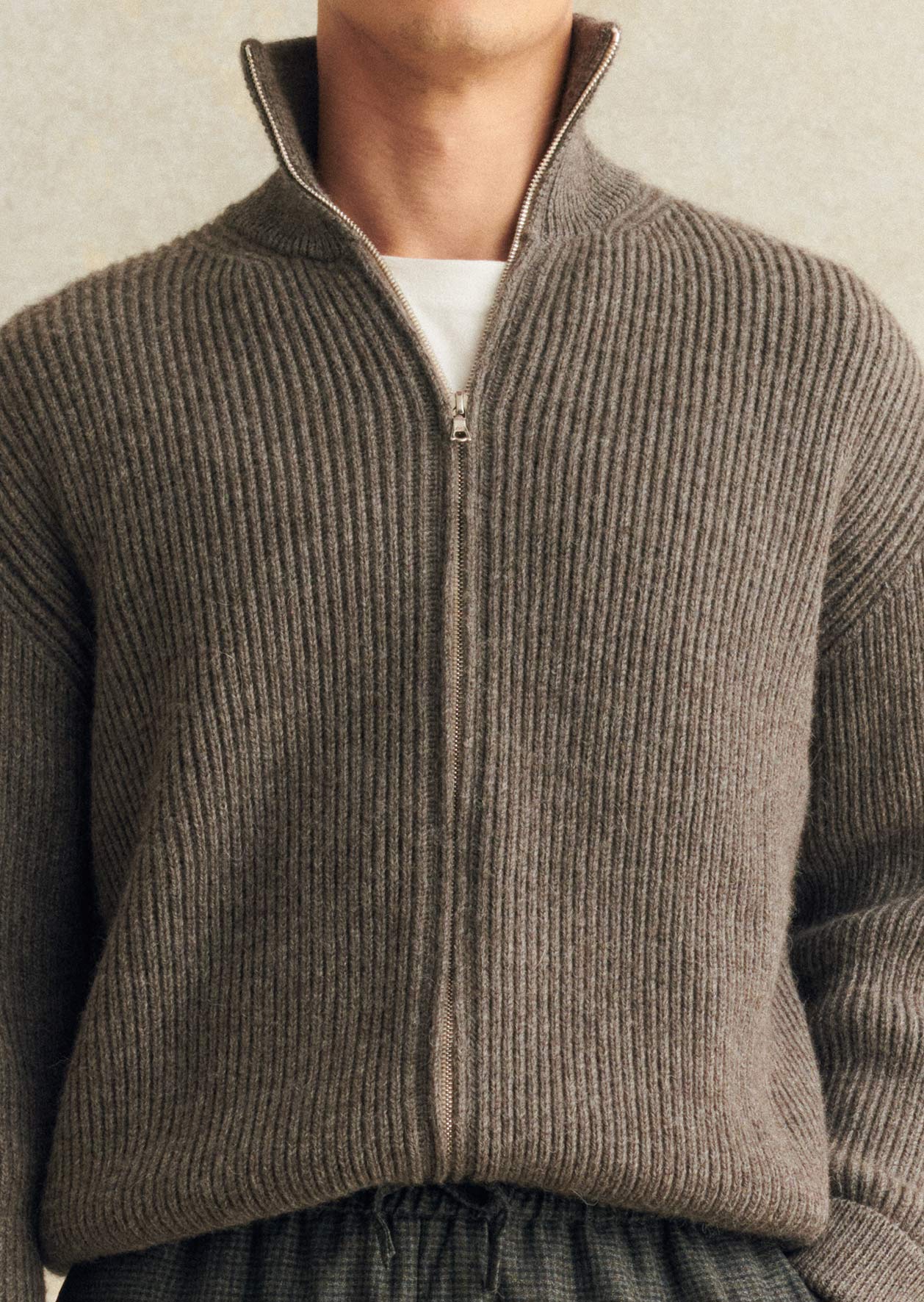 Zipped Sweater