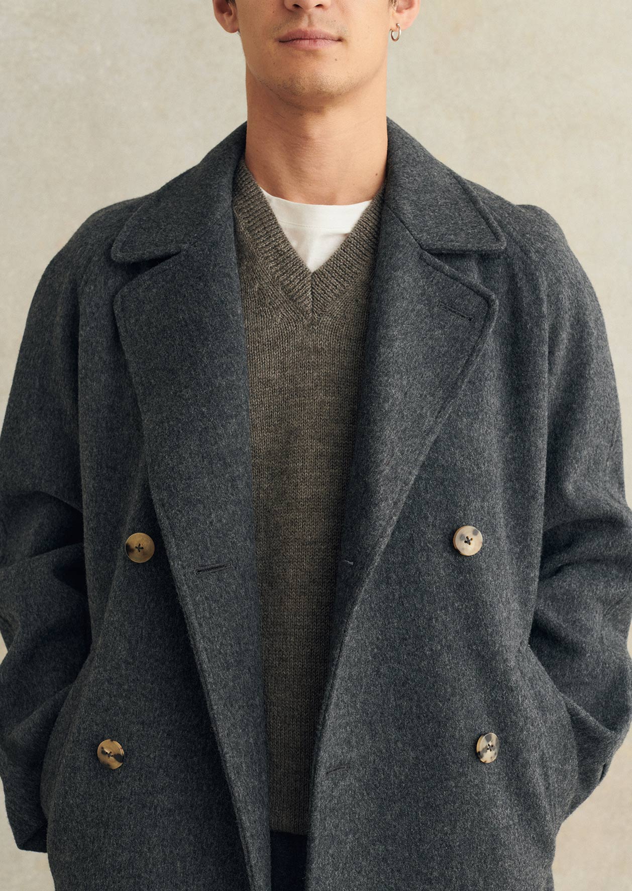 Grandad Coat - Austrian Wool