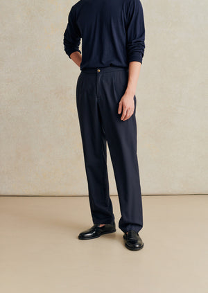 Easy One Pleat Trousers