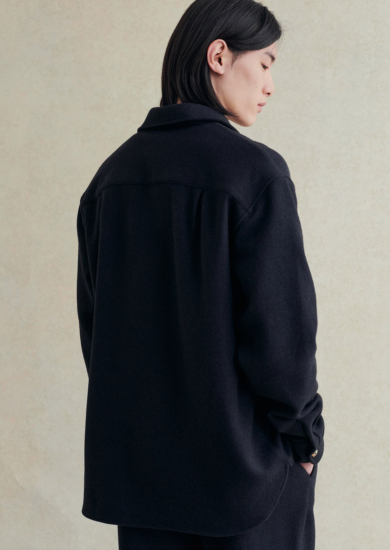 One pocket overshirt