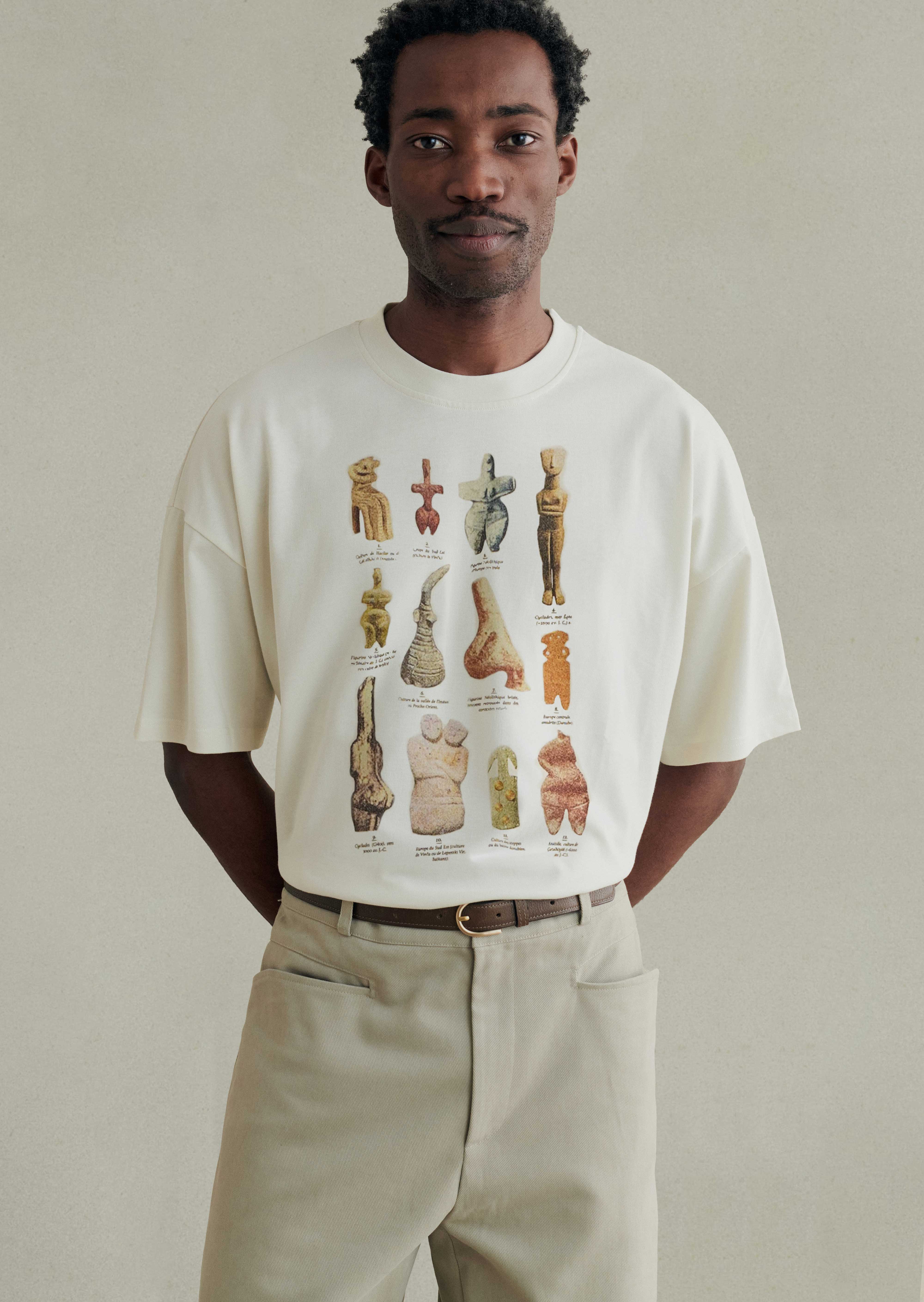 T-shirt ample