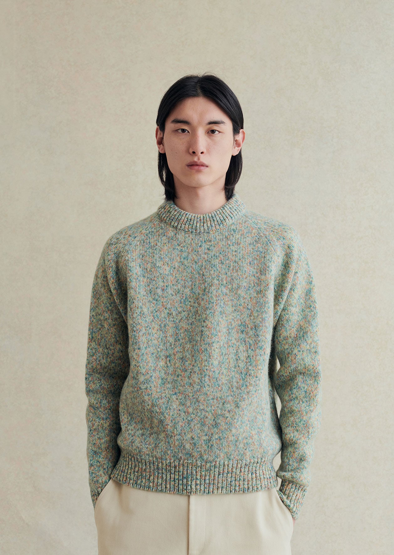 Pullover manches raglan