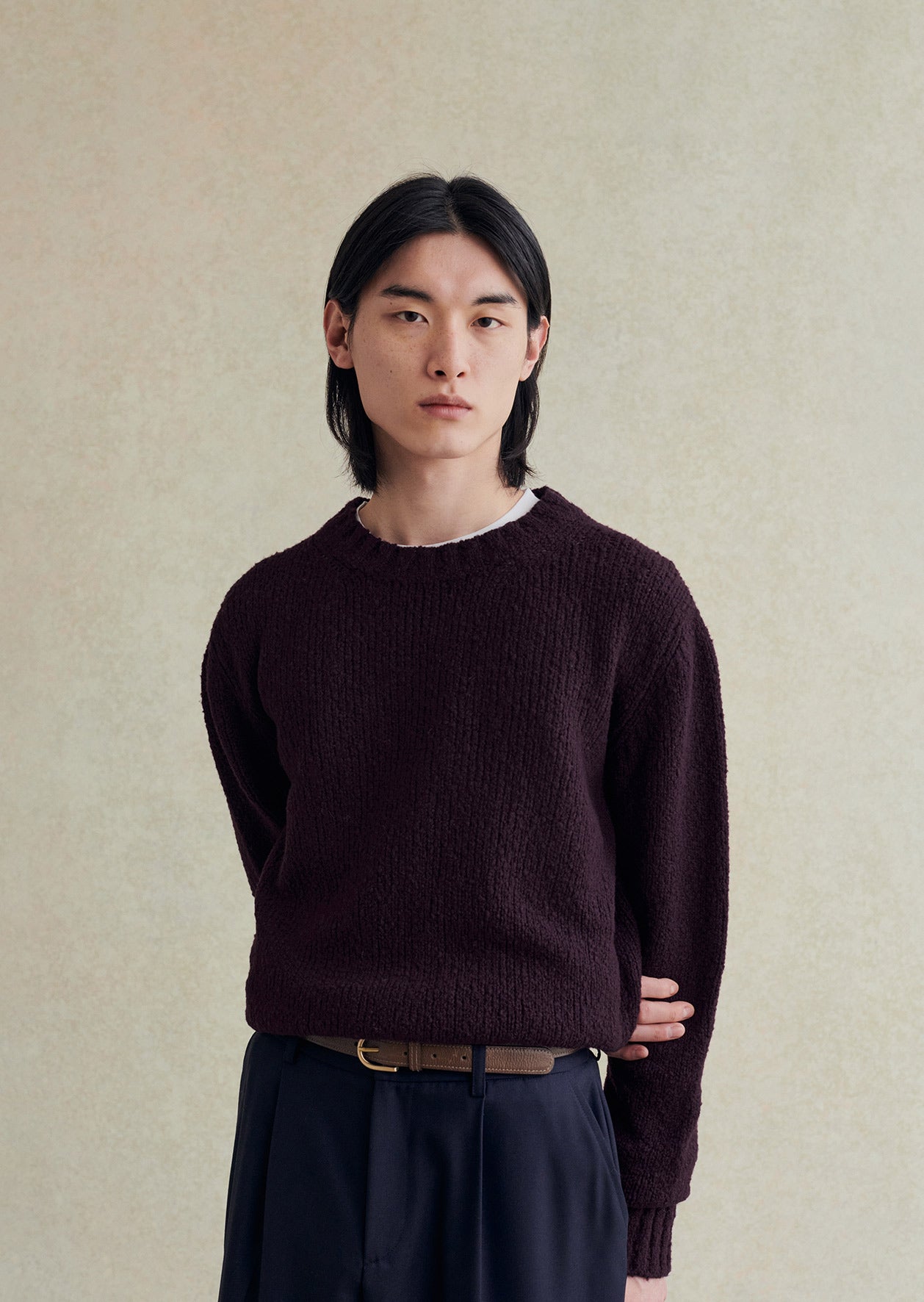 Crew neck jumper