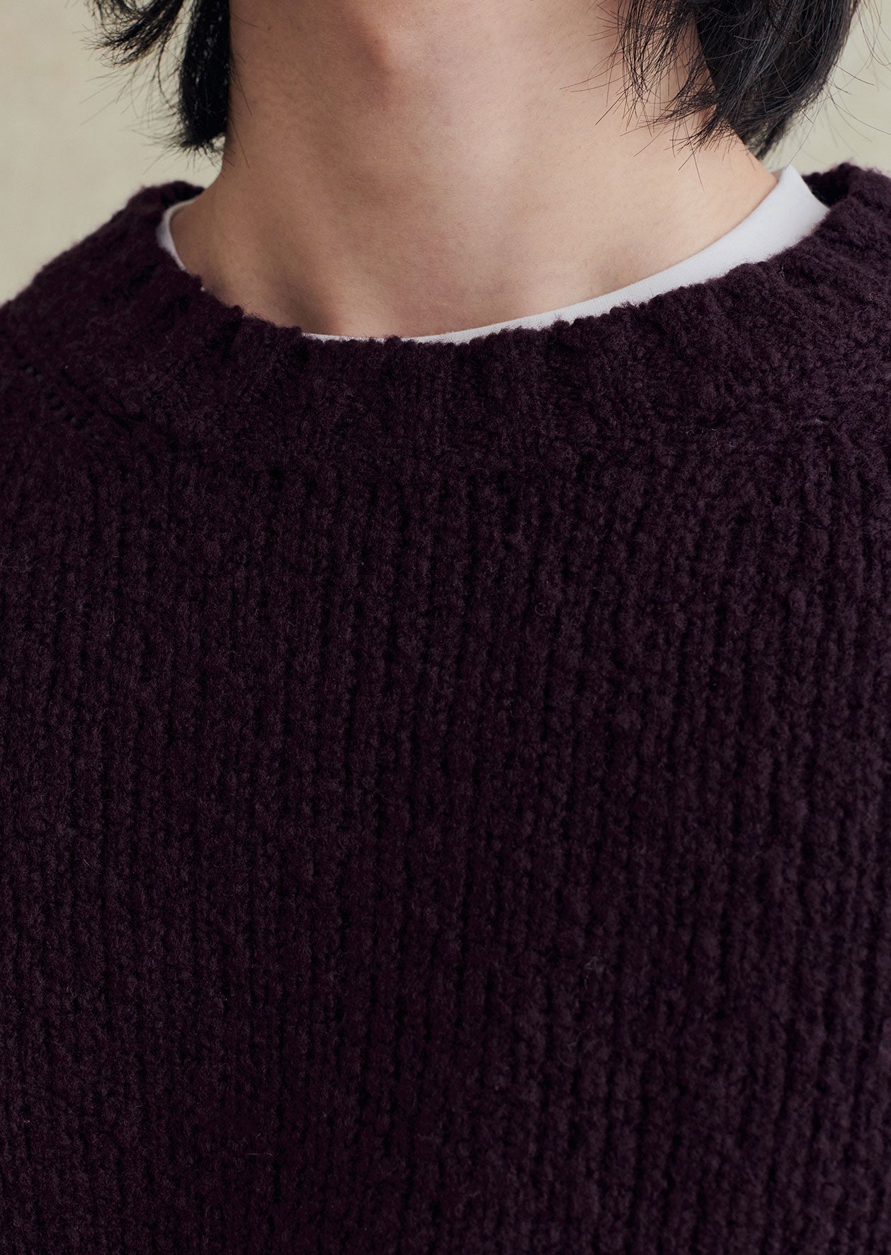 Crew neck jumper
