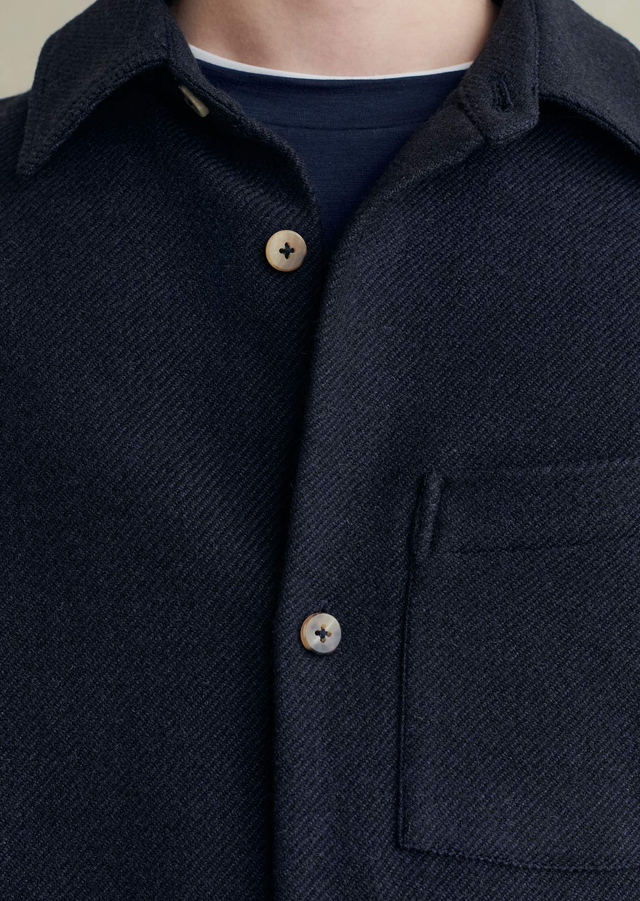 One pocket overshirt